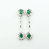 Heartfelt Surprise | Original EMERALD Premium 925 Silver Earrings | Bestselling Gift