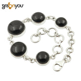 🎁 FREE Gift – with 3 items – 925 Silver Natural Black Onyx Bracelet (£76 Value)