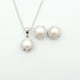 AAA Grade PEARL | 925 Sterling Silver Jewellery Set | Long-Lasting Construction