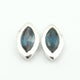 925 Silver Rare LONDON BLUE TOPAZ Earrings | New Fashion Everyday Luxury Jewellery