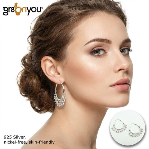 Ready-to-Gift | 925 Sold Silver Bali Hoop Earrings Jewellery | Thoughtful Present