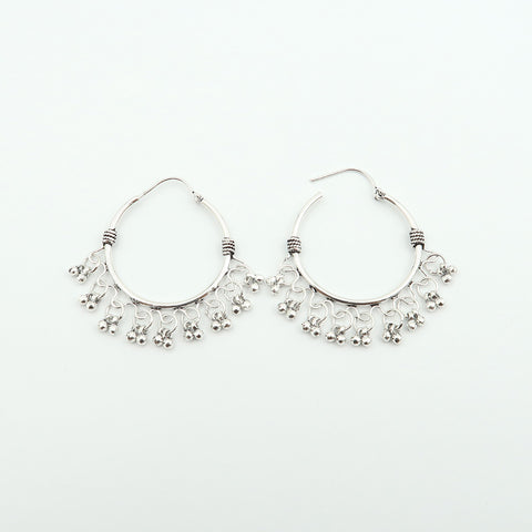 Ready-to-Gift | 925 Sold Silver Bali Hoop Earrings Jewellery | Thoughtful Present
