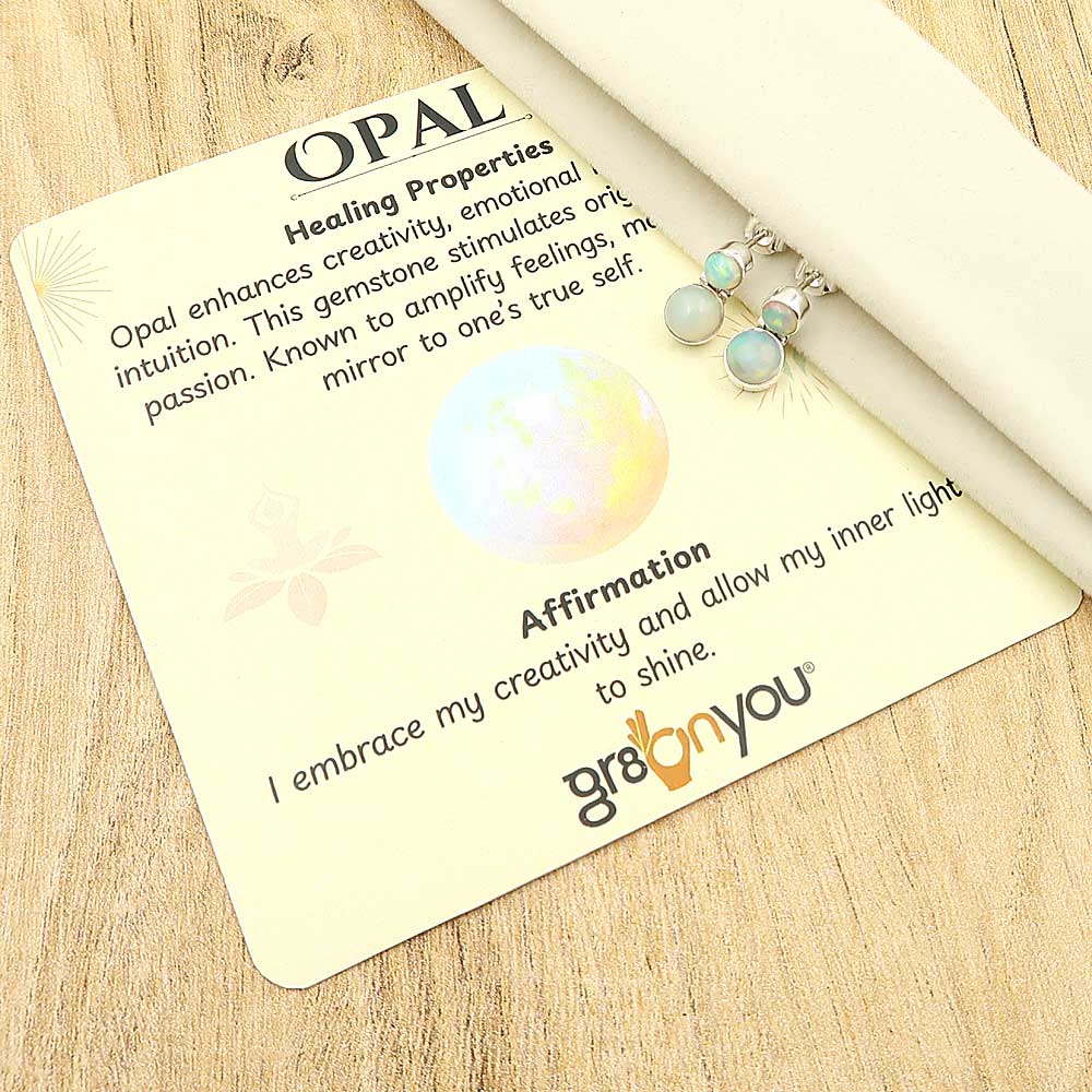 Luxury Gift for Her | AAA Grade Ethiopian Opal Solid Silver Earrings Jewellery