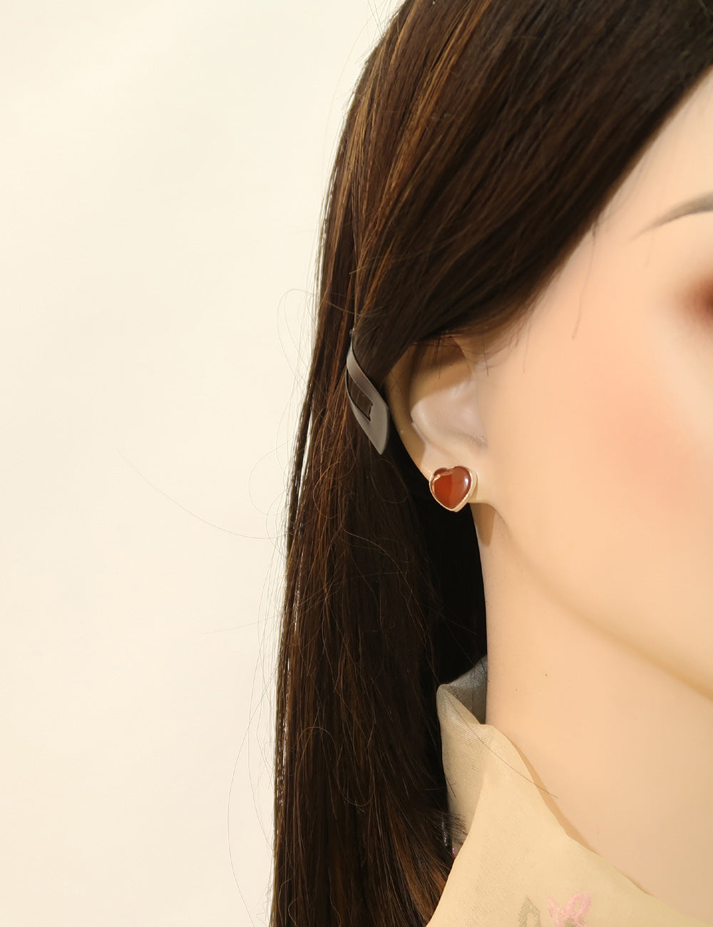 Spring Refresh | Solid Silver Rare Carnelian Heart Jewellery Set | Bestseller of the Month