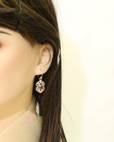 Premium 925 Silver AAA Grade Ruby July Birthstone Jewellery Set | Now with Free Gift