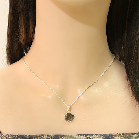 Real 925 Silver Earth-Mined Black Rutile Jewellery Set | Festival Ready Year-Round Glamour