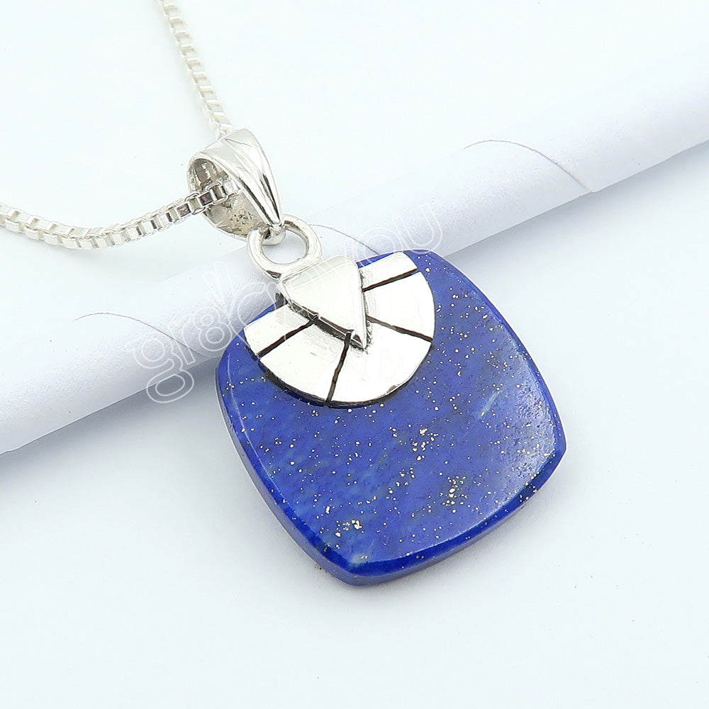 Secure Mounted Lapis Lazuli Sterling Silver Jewellery Set | Unmissable Quality