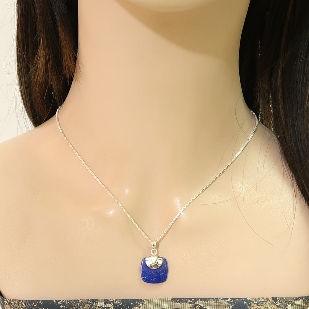 Secure Mounted Lapis Lazuli Sterling Silver Jewellery Set | Unmissable Quality