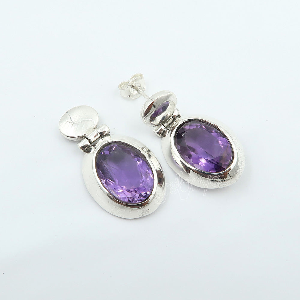 Sold Silver Genuine Amethyst Jewellery Set | Ideal for Gifting Moments