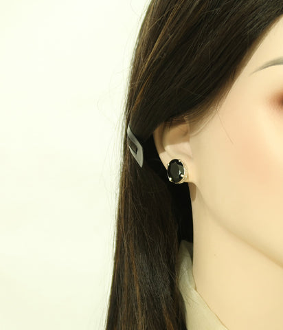 Premium 925 Silver AAA Grade Black Onyx Jewellery Set With Free Box Chain