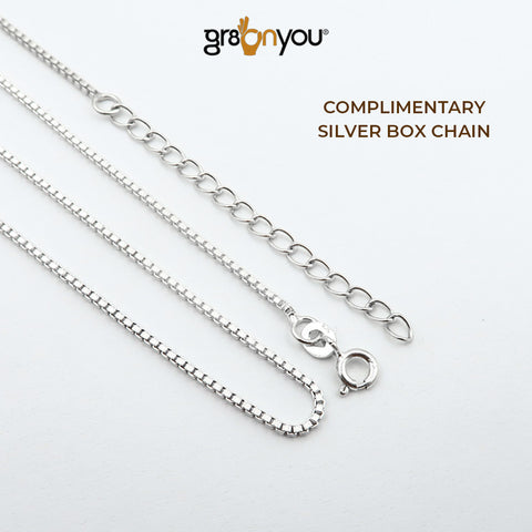 Pure Sterling 925 Silver Natural Citrine Oxidized Jewellery Set | Wrapped with Love