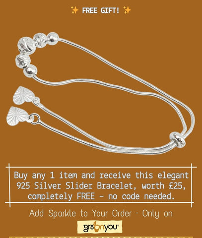 🎁 Kaufen Sie 1 Artikel – GRATIS-Geschenk – Schiebearmband aus 925er Silber (Wert: 29 €)